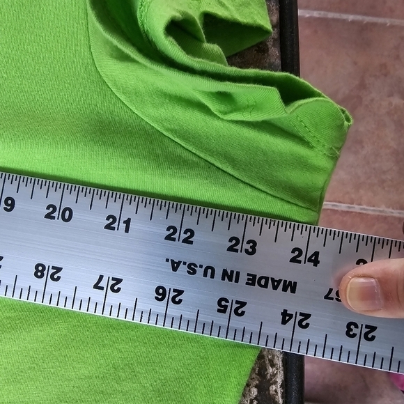 St. Patrick's Day Luck of the Irish Clover Leaf Shirt in Green and Gold, Size 3X - Picture 7 of 7